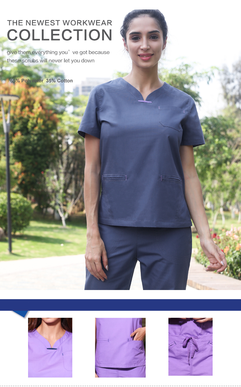 Uniformes de hospital personalizados que absorben la humedad, batas quirúrgicas, uniformes médicos para médicos