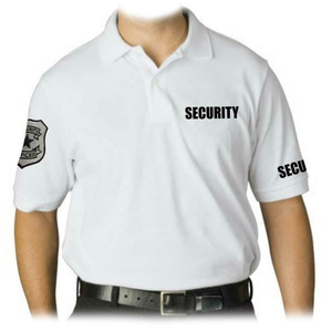 Camisas de uniforme de guardias de seguridad de estilo americano de manga corta de diseño personalizado