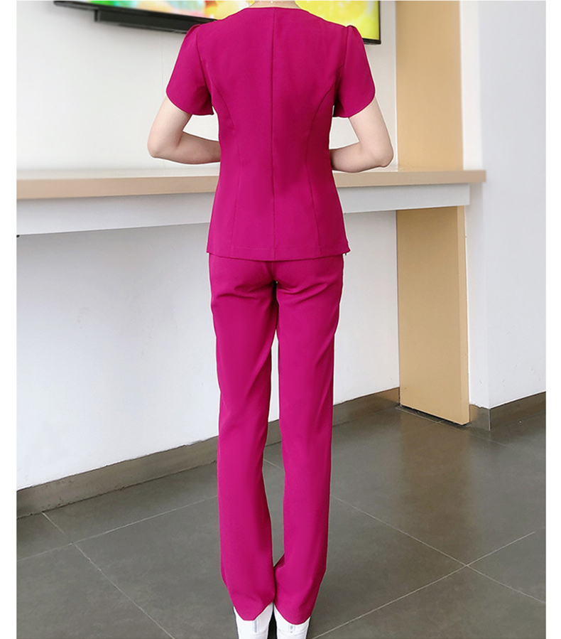 Diseño personalizado Uniforme de enfermera Enfermera Scrub Traje Diseños Uniforme de hospital