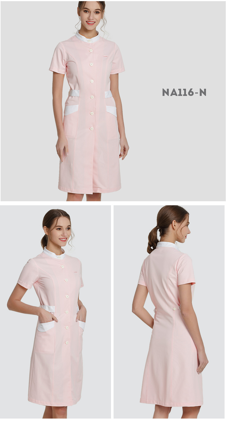 Diseño personalizado Cómodo vestido de enfermera Uniforme Scrubs Conjuntos de uniformes de enfermera