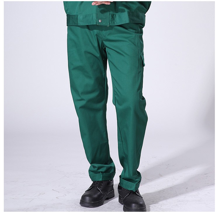 Cree pantalones de cintura elástica para requisitos particulares para hombres, pantalones de uniformes de trabajo de seguridad para lavado de autos, pantalones