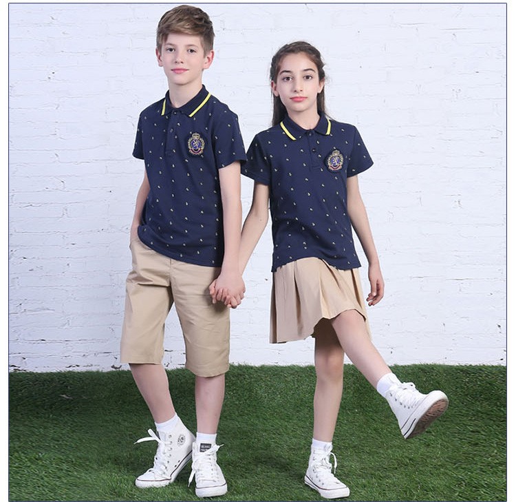 Diseño de moda personalizado del traje de los polos del uniforme del entrenamiento del tenis de los niños 