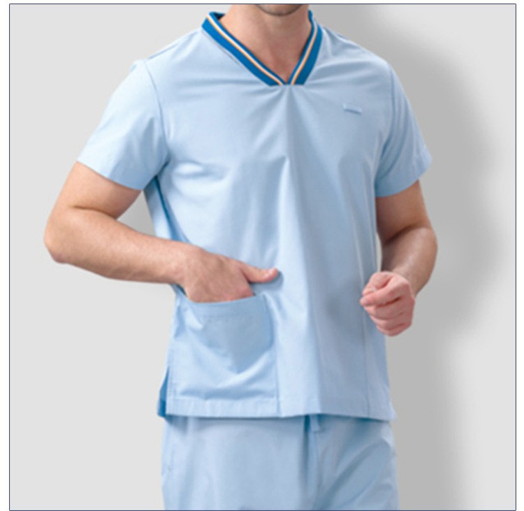 OEM personalizado 2 piezas Uniforme de enfermera unisex Scrubs Uniformes de enfermería Medical Scrubs Enfermera