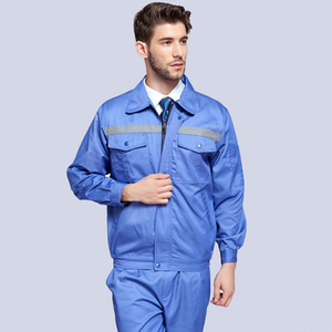 Cree la capa y los pantalones uniformes delanteros de la cremallera de la manga larga del color sólido de los arquitectos para requisitos particulares