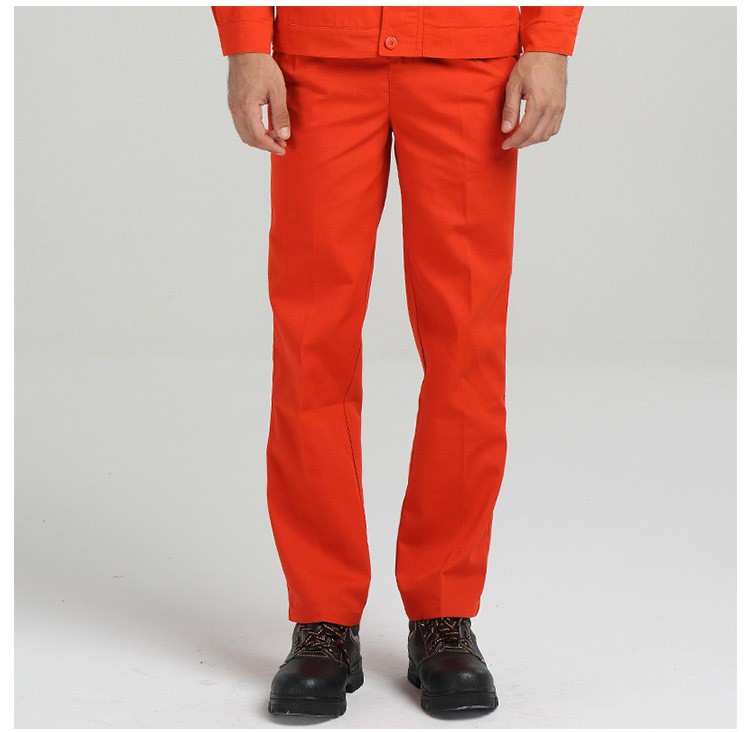 Pantalones de ropa de trabajo de fábrica de cintura elástica Pantalones de uniformes de trabajo industrial de color sólido