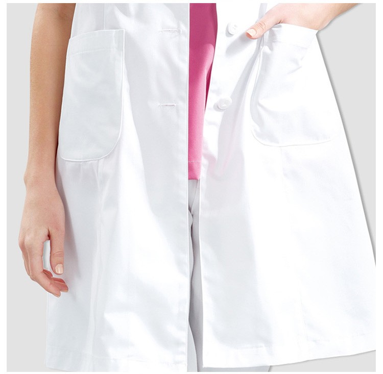Cree los uniformes de trabajo para requisitos particulares del médico quirúrgico y de la enfermera del hospital de la bata de laboratorio