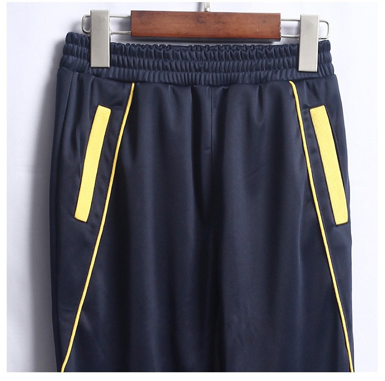 Pantalones largos de chándal de diseño personalizado para niños con bolsillo para hombres que activan