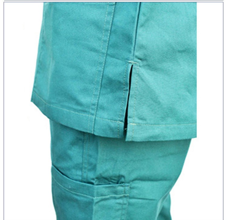 Uniforme de enfermera de hospital con diseño personalizado de 2 piezas, uniformes médicos de enfermería