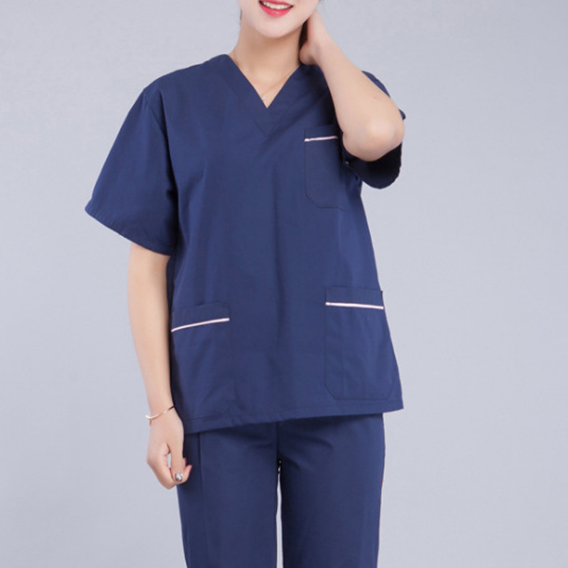 La ropa de trabajo del servicio del OEM friega la parte superior de los uniformes y jadea el uniforme médico cómodo para la enfermera