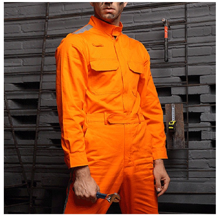 Diseño personalizado Unisex Color sólido Manga larga Racing Pit Crew Ropa de trabajo Traje de lavado de autos Overol con bolsillo
